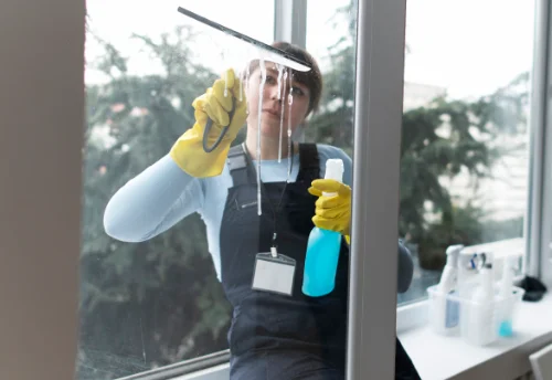Nettoyage de vitres intérieures et extérieures à Mathay